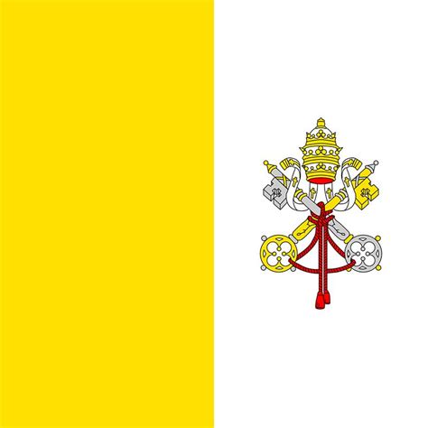 flag of vatican city.